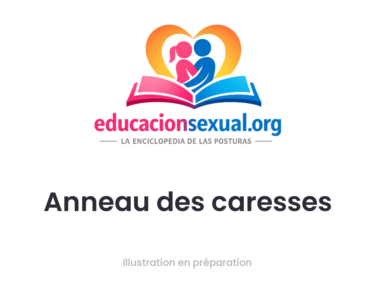 Position sexuelle Anneau des caresses: Quatre personnes ou plus, assises en cercle serré, caressent leurs voisins avec les mains, la bouche et le corps. Sans pénétration, avec peu