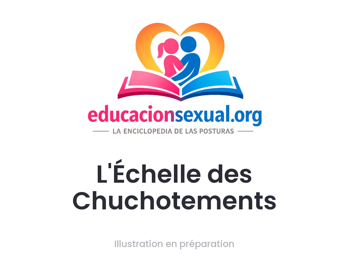 Position sexuelle L'Échelle des Chuchotements: Elle s'appuie sur ses mains et ses genoux, recevant la pénétration tandis que sa bouche atteint le pénis d'un autre homme en face d'elle. Le