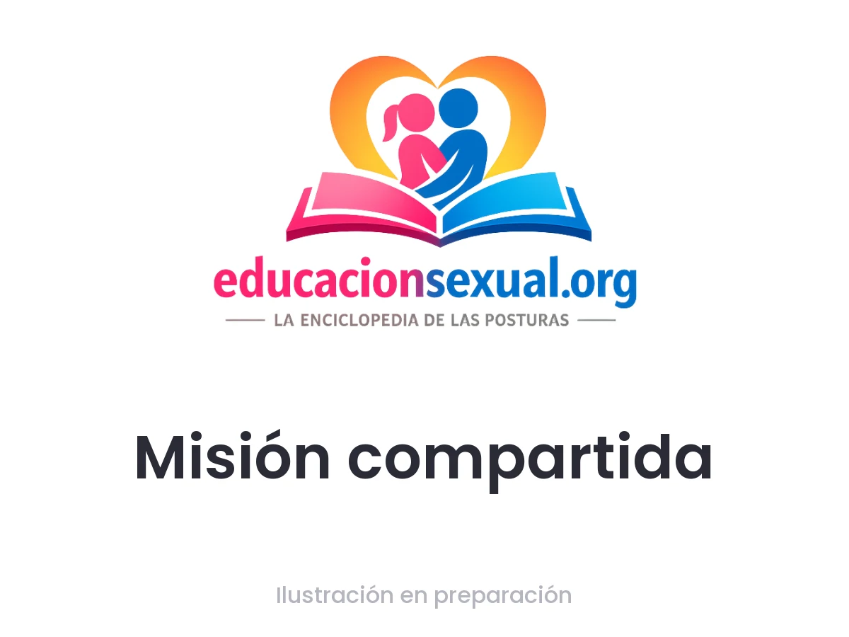 Posición sexual Misión compartida: En esta posición, una persona se coloca en posición del misionero mientras que la otra se sitúa de un lado, estimulando los órganos genitale