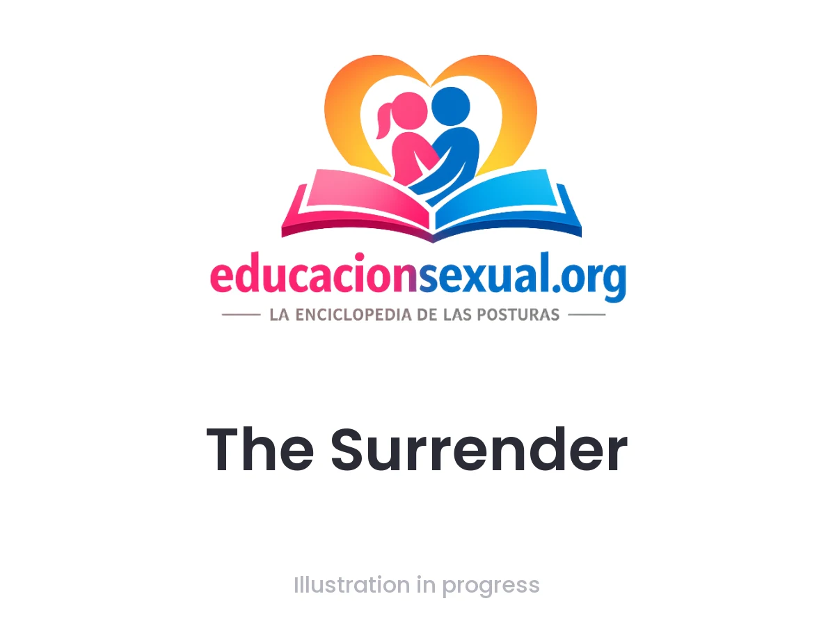 Sex position The Surrender: One woman reclines while her partner positions herself between her legs, using her fingers to stimulate the clitoris and vagina. Penetration