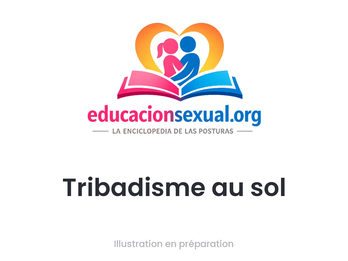 Position sexuelle Tribadisme au sol: Une femme se place debout tandis que l'autre s'agenouille ou s'assoit au sol, permettant un contact intime et contrôlé. Les corps s'ajustent
