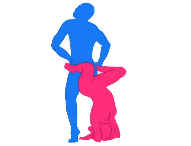 Posición sexual Mono Araña